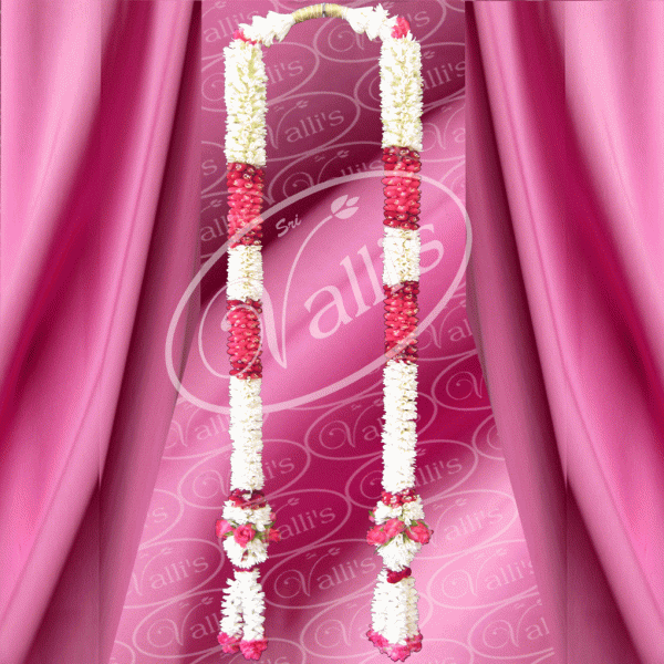 ADT0048 Tube Rose Open Garland-0