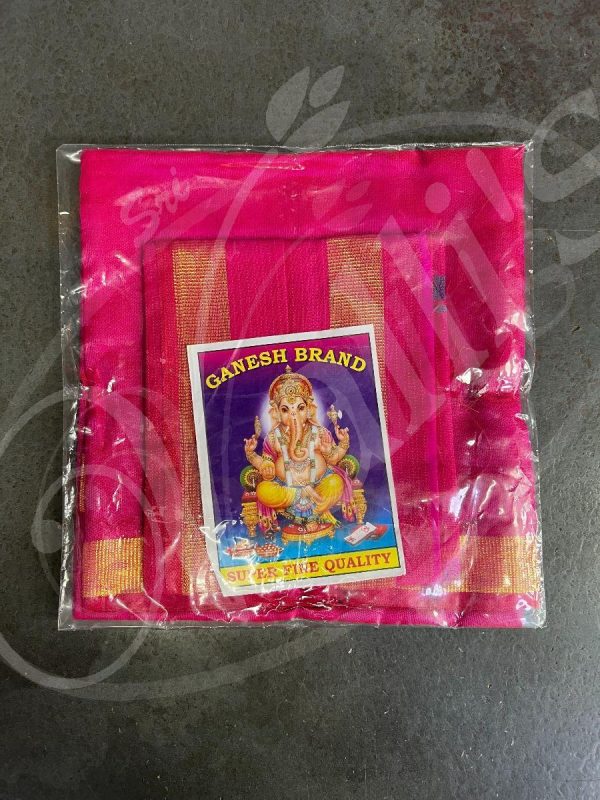 TM0003  Dhoti and Towel Mini Pink