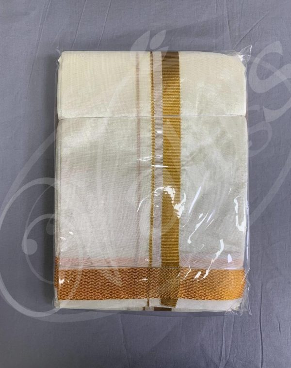 TD0009 Dhoti and Towel 100K Silk 8*4