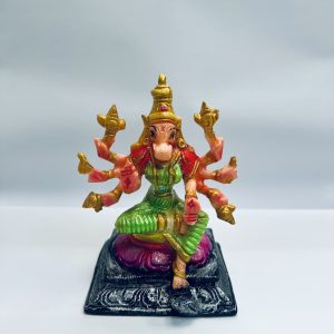 HP0114  Varagi Amman Hand Painted Cultured Marble